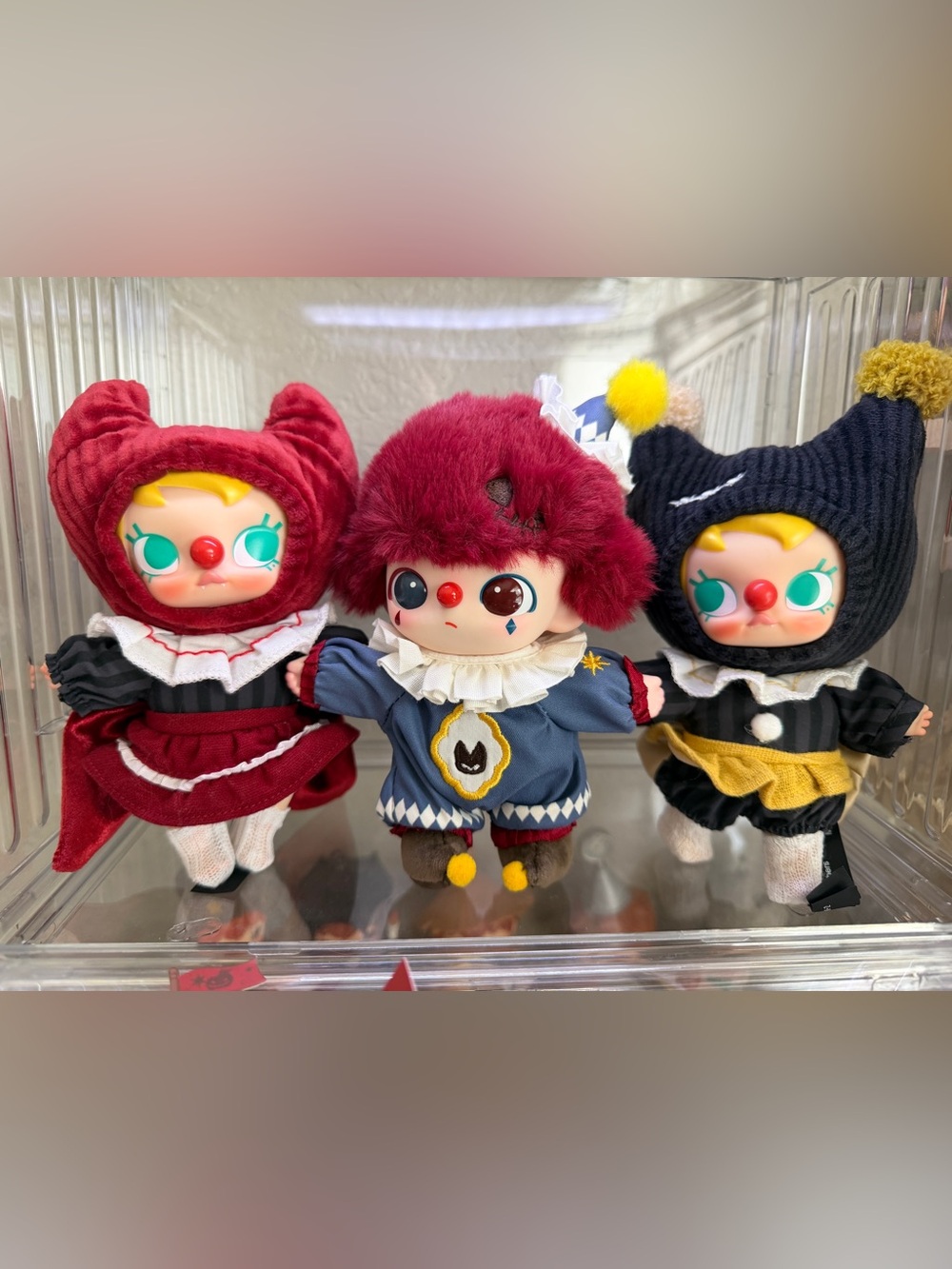 WHY SO SERIOUS Vinyl Plush Pendant - Flame Clown, Crimson Dancer, String Puppet